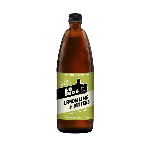 Lo Bros Kombucha Lemon Lime Bitters