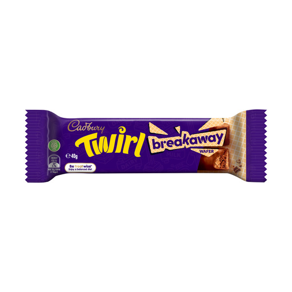 Cadbury Twirl Breakaway Chocolate Bar