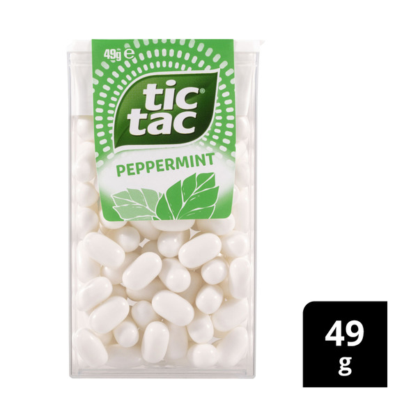 Buy Tic Tac Peppermint 49g