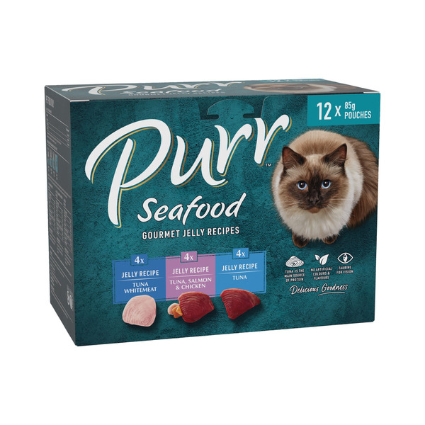 Cat Food Seafood Jelly Selection 12x85g