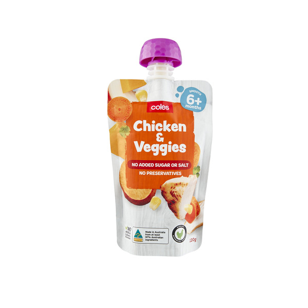 Coles sales baby food