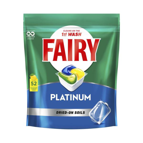 Fairy Platinum Dishwashing Tablets 52 pack