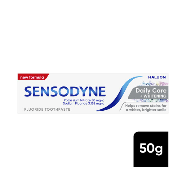 Sensodyne Daily Care and Whitening Toothpaste for Sensitive Teeth