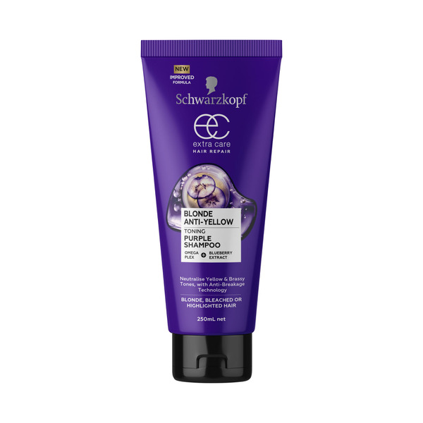 Extra Care Blonde Purple Shampoo 250mL | Coles