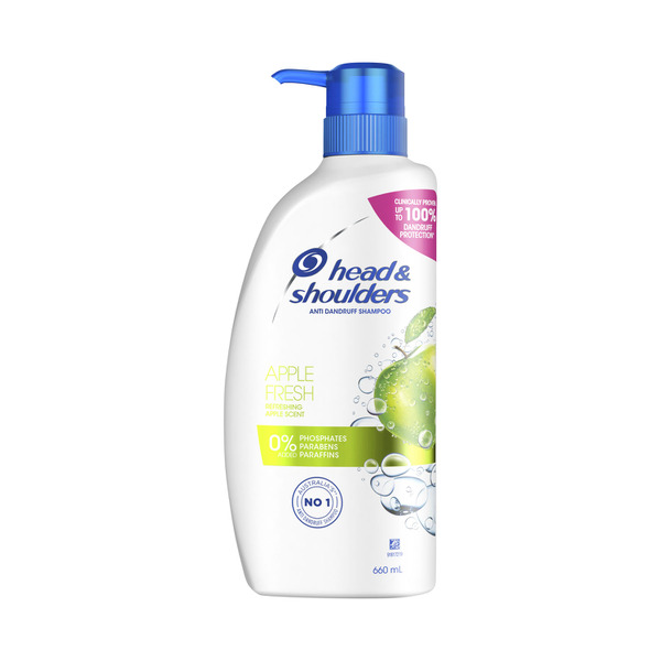 Buy Head & Shoulders Shampoo Apple Fresh 660mL | Coles