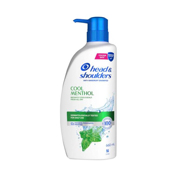 Buy Head & Shoulders Shampoo Cool Menthol 660mL | Coles