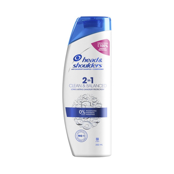 Head & Shoulders Clean & Balanced 2In1 350mL