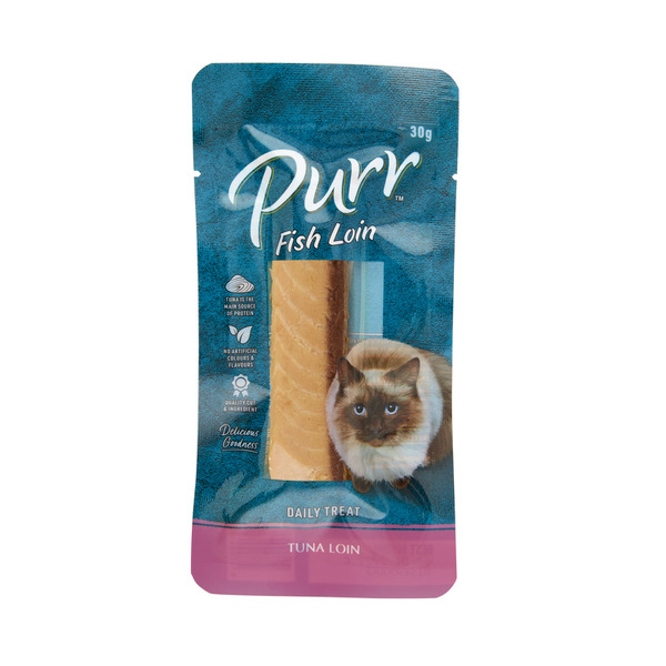 Buy Purr Cat Treat Tuna Loin 30g Coles