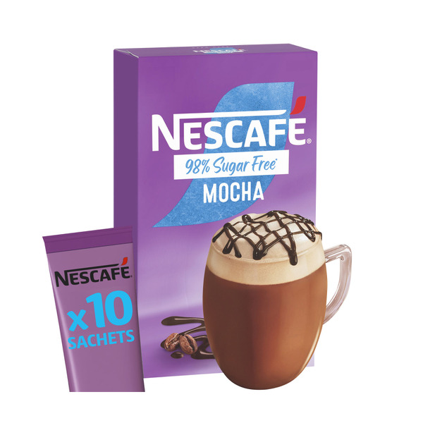 Nescafe 98% SF Mocha Coffee Sachets