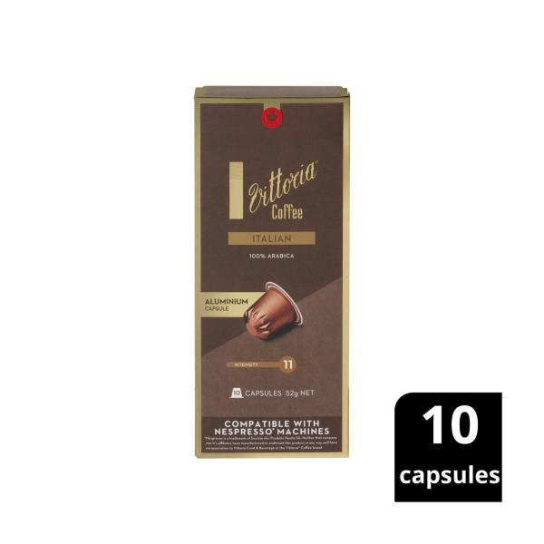 Vittoria Italian Nespresso Compatible Coffee Capsules