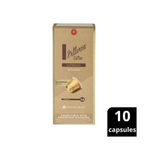 Vittoria Espresso Nespresso Compatible Coffee Capsules