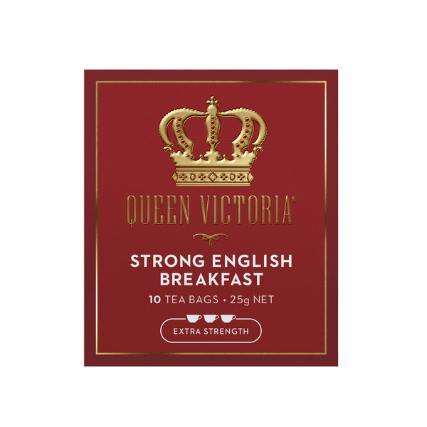 Queen Victoria English Breakfast Extra Strong Tea Bags