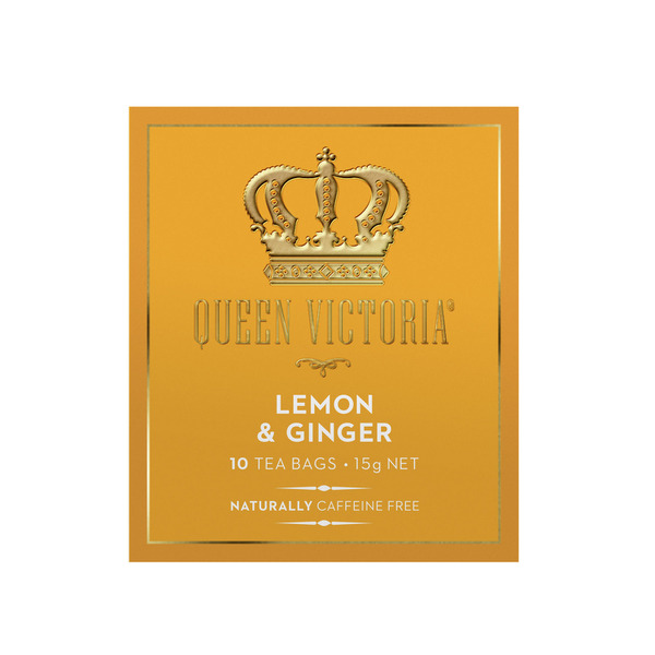 Queen Victoria Lemon & Ginger Tea Bags