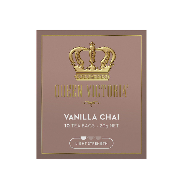 Buy Queen Victoria Vanilla Chai Tea Bags 10 pack | Coles