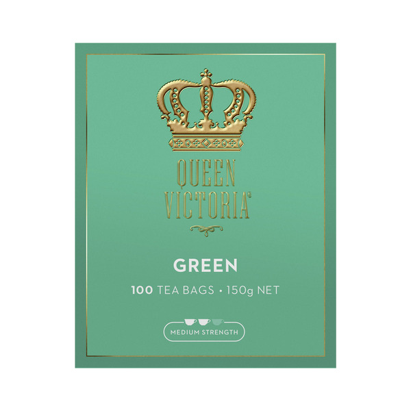 Queen Victoria Green Tea Bags 100 pack