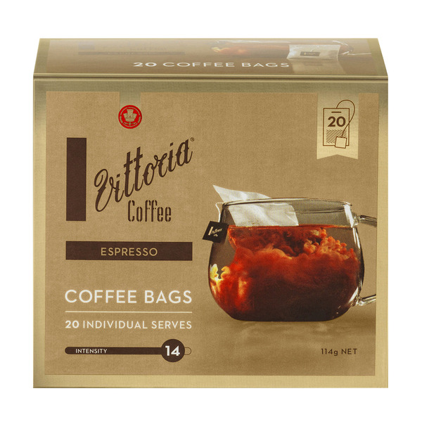 Vittoria Coffee Bags Espresso Blend