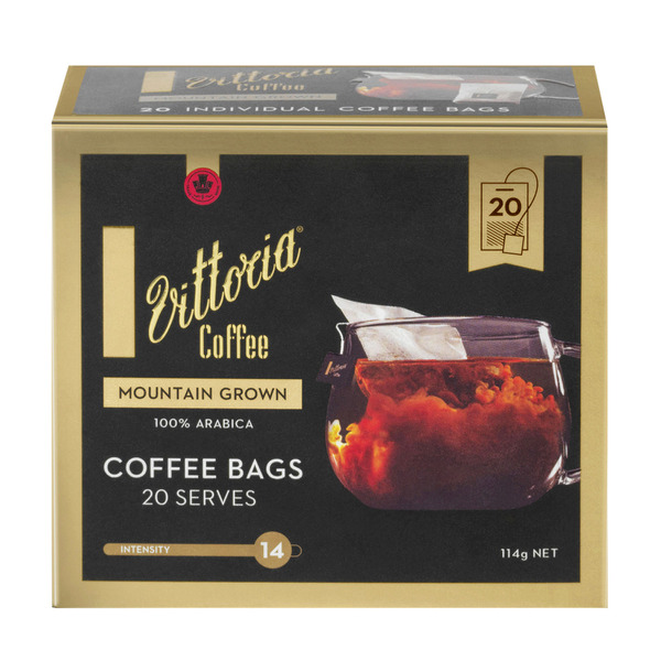 Vittoria Mountain Grown Blend Coffee Bags