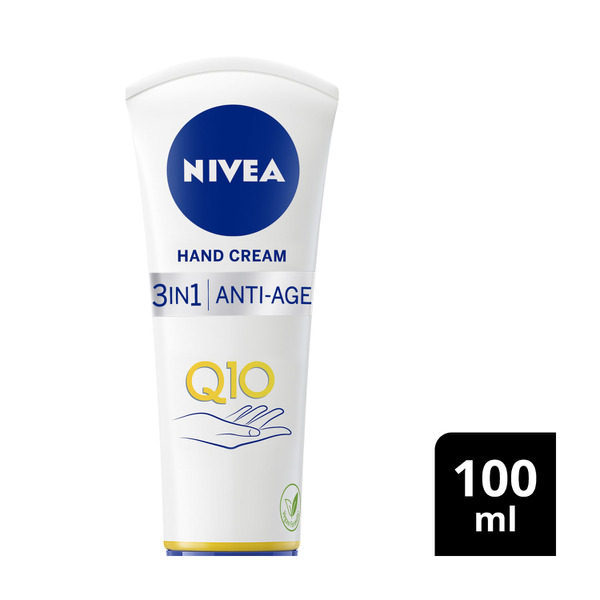 Nivea 3 In 1 Hand Cream Anti Age Q10 100mL