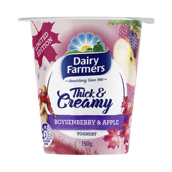 Buy Dairy Farmers Thick & Creamy Limited Edition Yoghurt 150g | Coles
