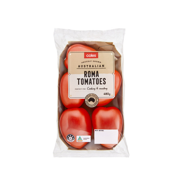 Buy Coles Roma Tomatoes G Coles