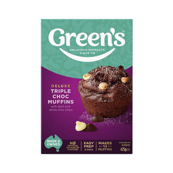 Green's Muffin Mix Triple Chocolate