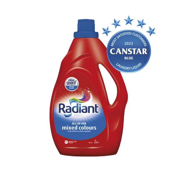 Radiant Mixed Colours Laundry Liquid Washing Detergent