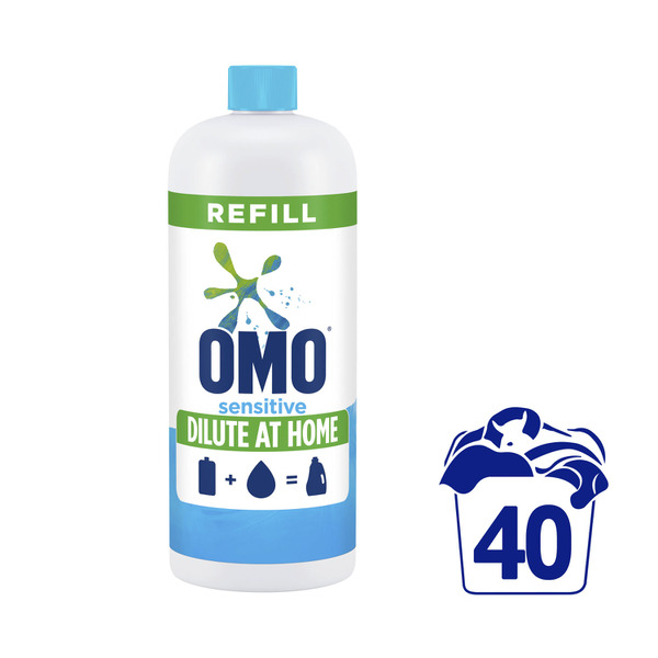 Omo Sensitive Dilute At Home Laundry Liquid | 665mL