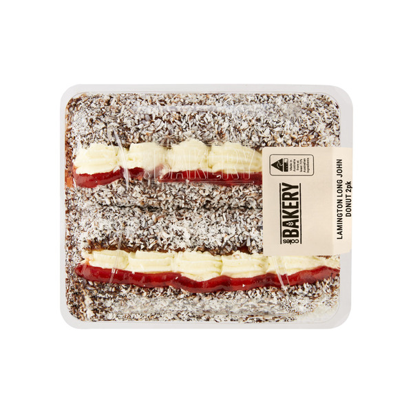 Buy Coles Bakery Lamington Long John Pack Coles