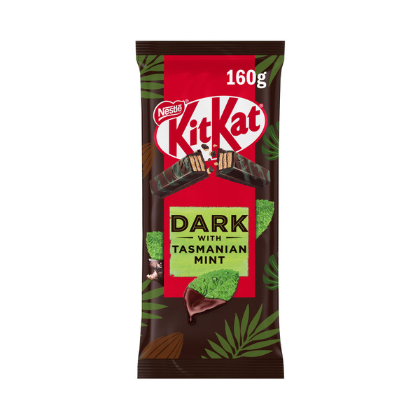 KitKat Tasmanian Mint Dark Chocolate Block