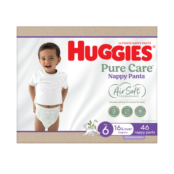 Huggies Ultimate Nappy Pants Size 6 (15kg & Over) | 46 pack