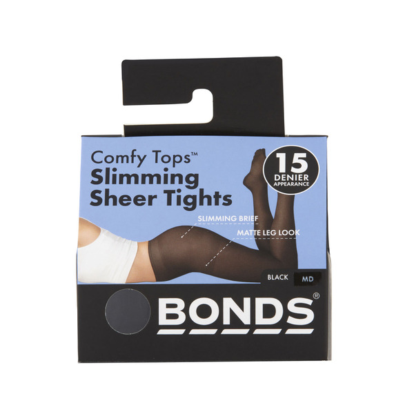 Bonds Sheer Pantyhose Slim Black Small