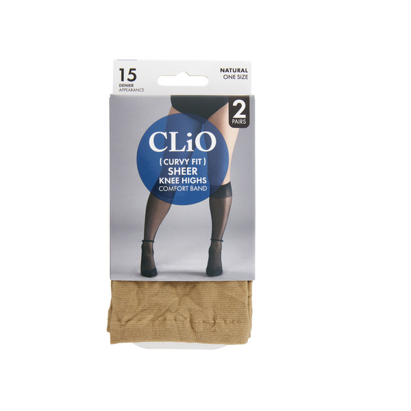 Clio Curvy Sheer Kh 15D Natural One Size