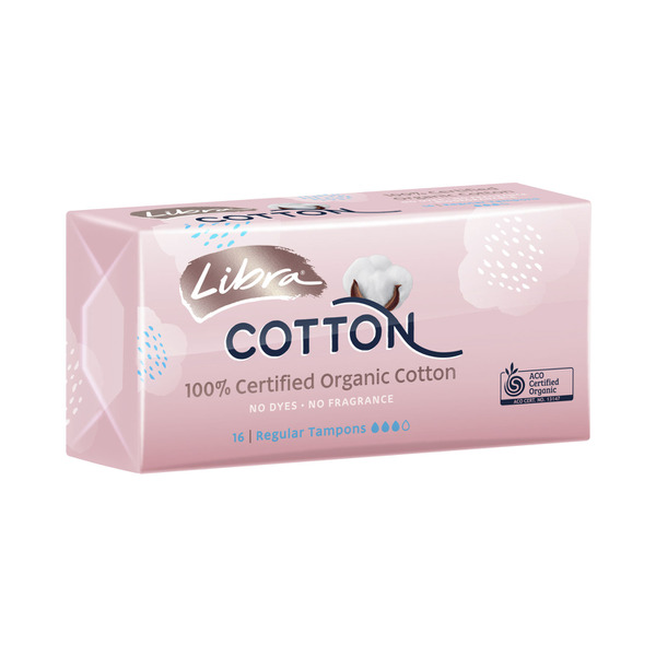 Libra Cotton Tampons Regular