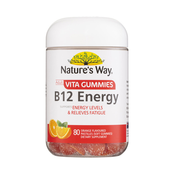 Natures Way Adult Vita Gummies B12 Energy