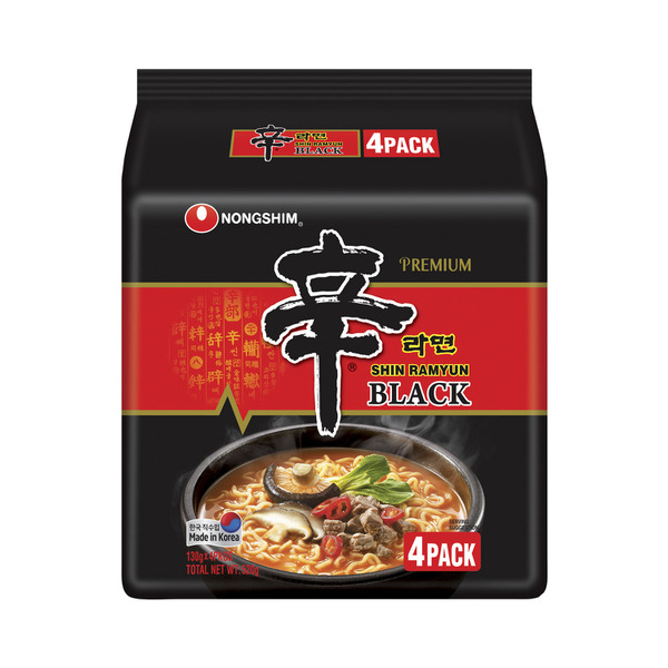 Shin Black Pack - Nongshim Australia