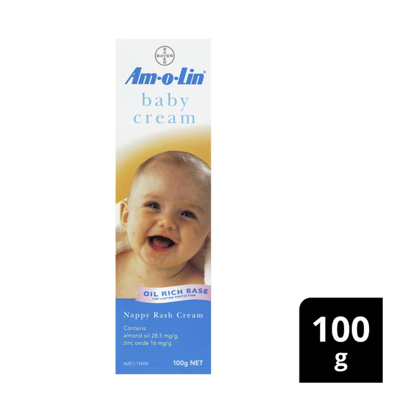 Amolin Nappy Rash Baby Cream | 100g
