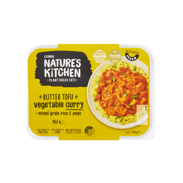 Natures Kitchen Butter Tofu Vegetable Curry