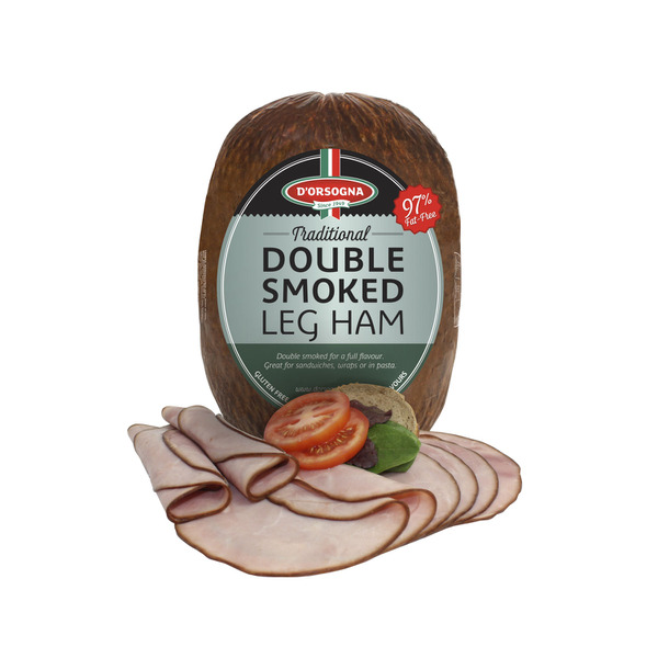 Buy D Orsogna Double Smoked Leg Ham Approx 100g Coles