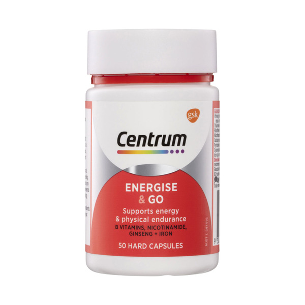 Centrum Energise & Go Capsules