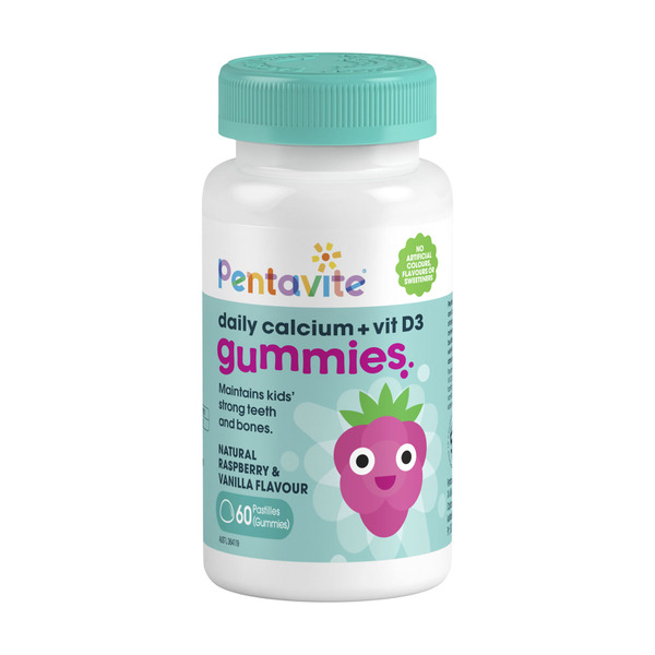 Pentavite Kids Gummies Calcium + Vitamin D3