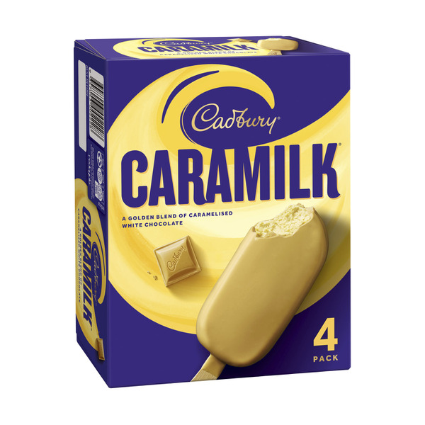 Caramilk Ice Cream 4 Pack