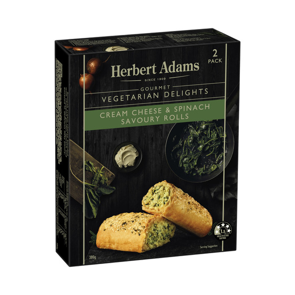 Herbert Adams Cheese & Spinach Rolls