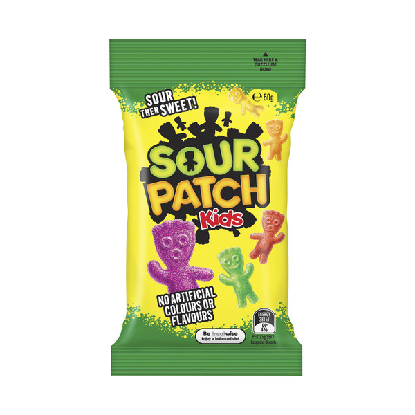 Buy Sour Patch Kids On The Go Lollies 50g | Coles