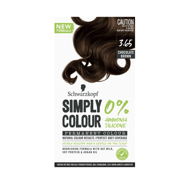 Schwarzkopf Simply Colour 3.65 Chocolate Brown