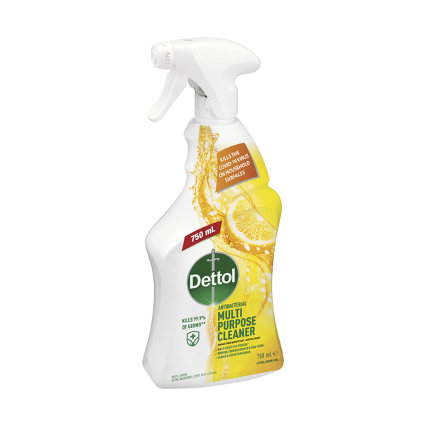 Buy Dettol Disinfectant Citrus Multipurpose Surface Cleaning Spray ...