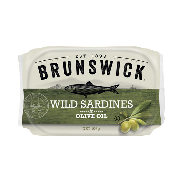 Brunswick Wild Sardines in Olive Oil 106g