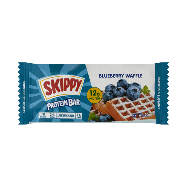 Skippy Protein Bar Blueberry Waffle