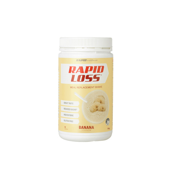 Rapid Loss Gluten Free Banana Meal Replacement Shake