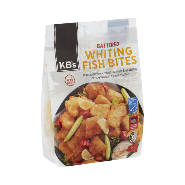 Kb's Whiting Bites Battered