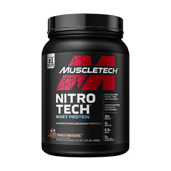 Muscletech Nitrotech Protein Powder Chocolate 680g